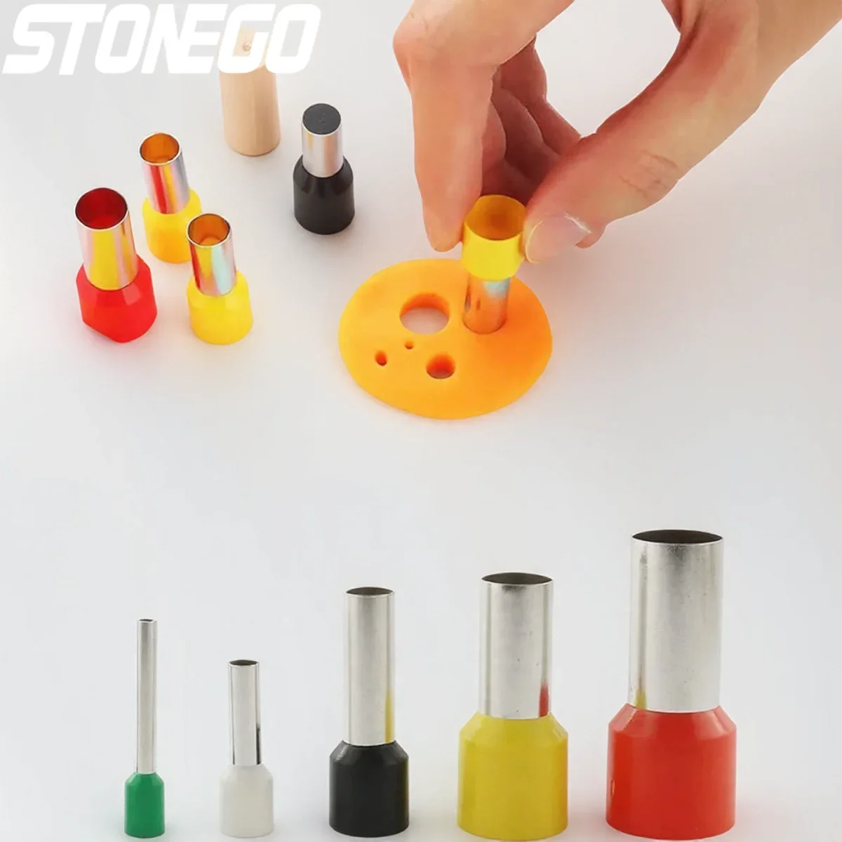 بوليمر كلاي القاطع مجموعة 8/40 قطعة الفولاذ المقاوم للصدأ المسافة البادئة دائرة شكل قالب أداة ملاكمة للفنون الحرف DIY بها بنفسك