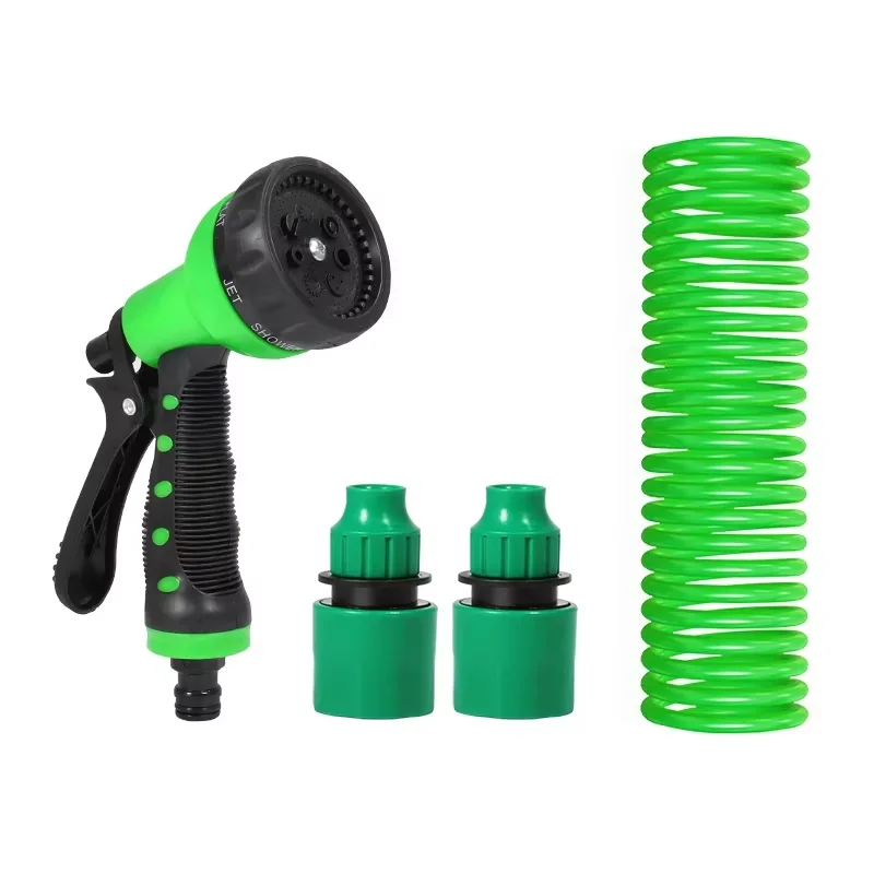 Automatic Telescopic Water Hose 7K Multi-Function Car Wash Brush Household Spring Tube for Artifacts