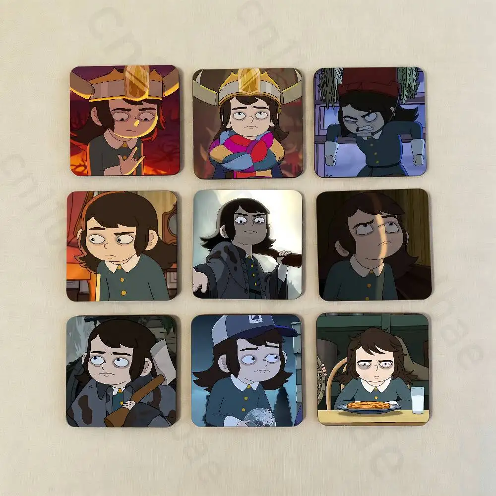 

Cool Abaddon H-Haunted Hotel Fridge Magnet Personalized Magnetic Durable Plastic Square Picture Surface Fridge Magnets