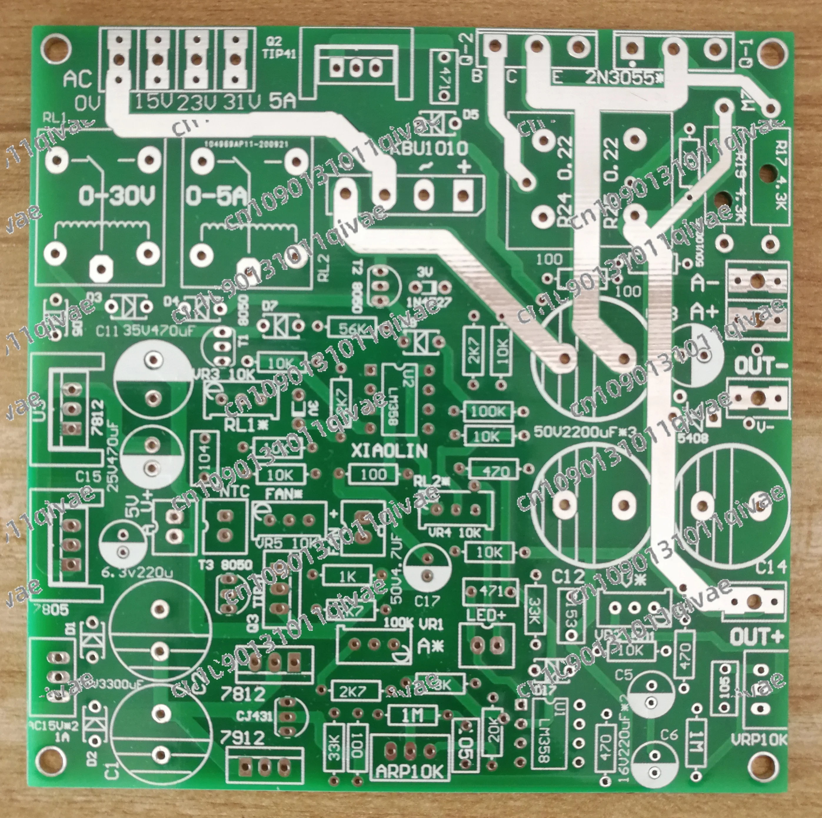 Adjustable Power Supply 0-30V 0-5A Learning Experiment Power Supply Board Constant Voltage and Current Power Supply Board Kit