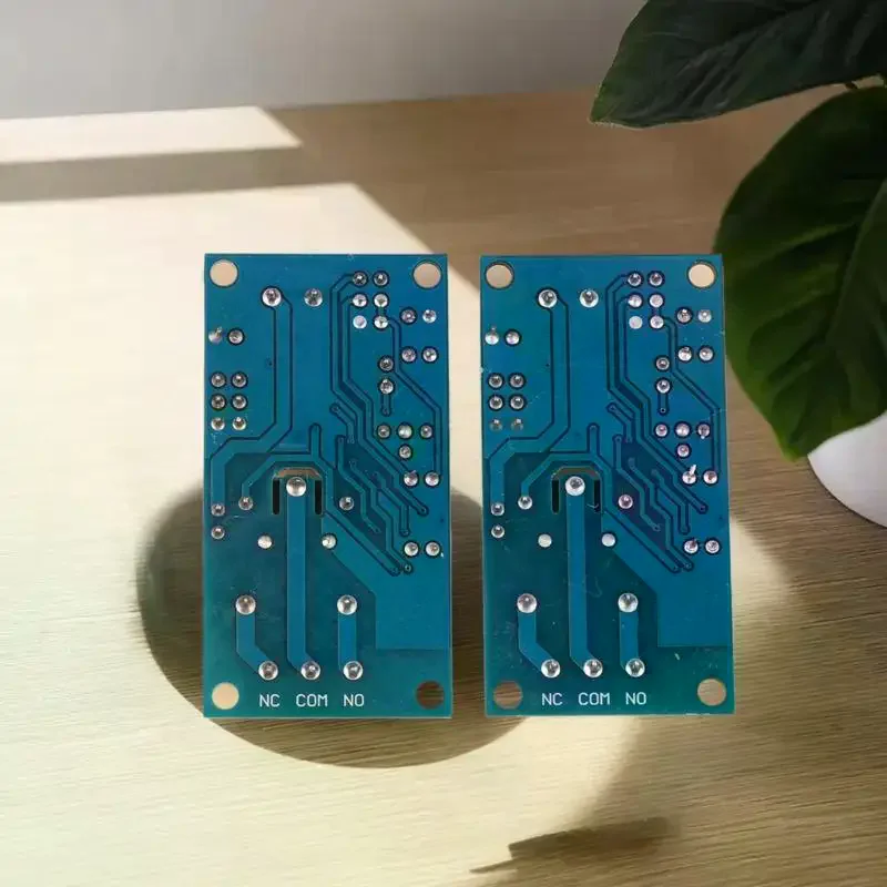 قابل للتعديل تأخير الوقت وحدة التتابع 5 فولت/12 فولت تيار مستمر تشغيل/تأخير إيقاف وحدة تبديل التتابع مع لوحة مرحلات الموقت