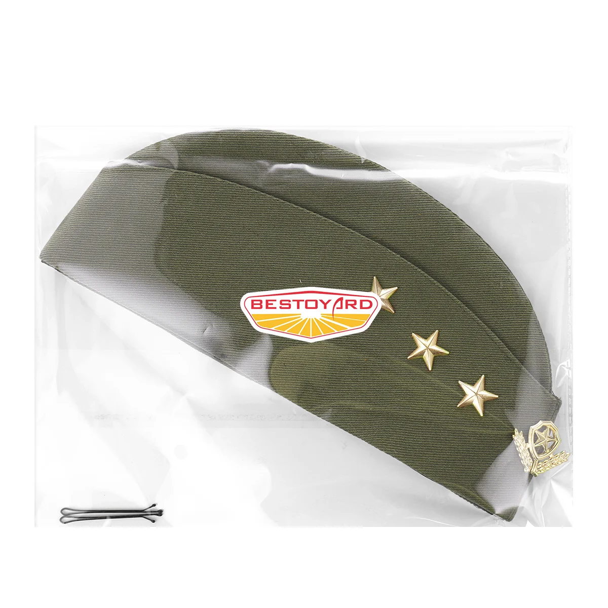 

Army Green Canvas Beret Sailor Dance Hat Vintage Style Lightweight Warm for Party Performance Square Dance Military Cap