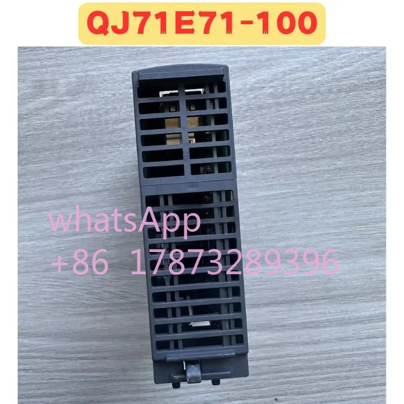 Used Module QJ71E71-100 QJ71E71 100 Normal Function Tested OK