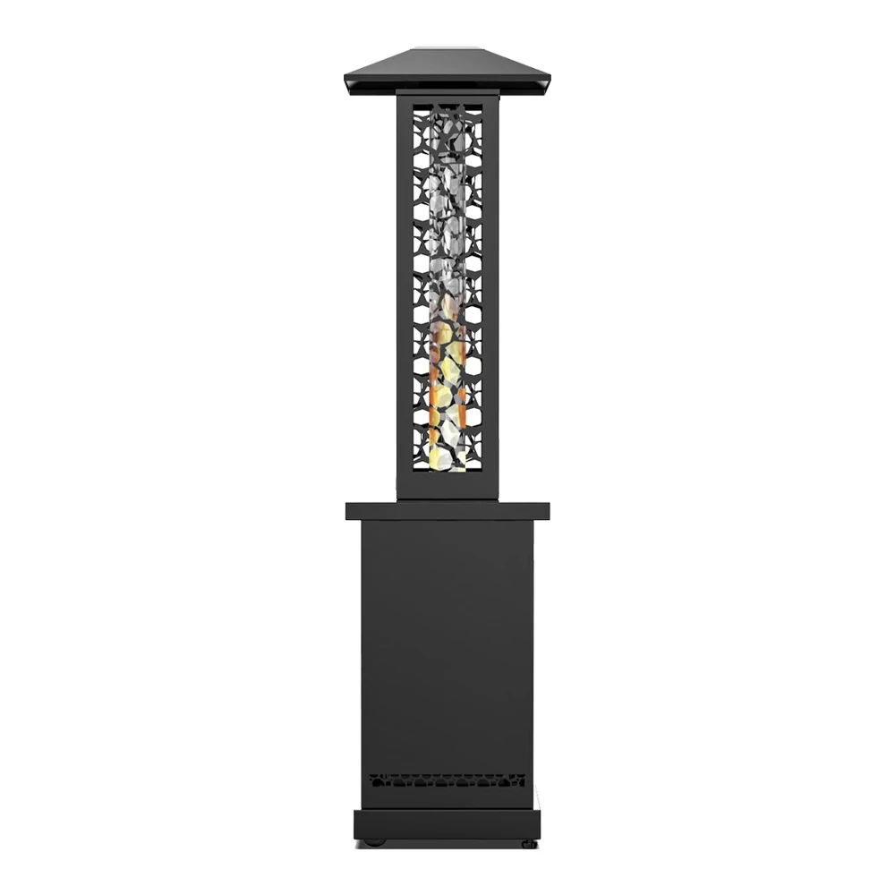 Hot Sale Modern Outdoor Wood Pellet Stove New Garden Courtyard Pellet Heater for Patio Heating