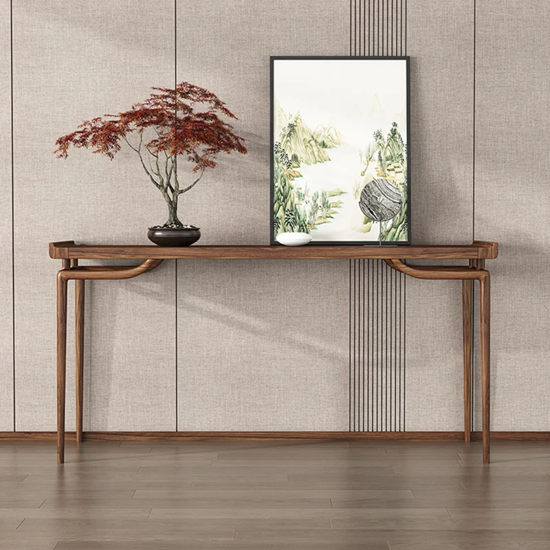 

Chinese Traditional Console Tables Mid Century Elegant Narrow Slim Console Tables Classic Premium Meuble Salon Furnitures