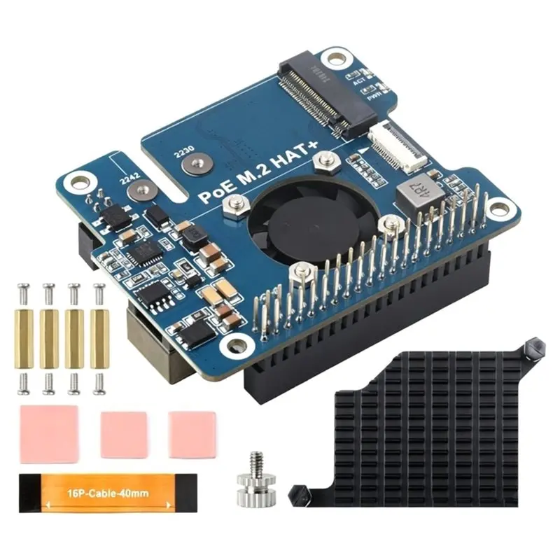 adaptador-abzw-pcie-a-m2-con-funcion-poe-para-raspberry-pi-5-compatible-con-el-protocolo-nvme-y-unidades-de-estado-solido-m2