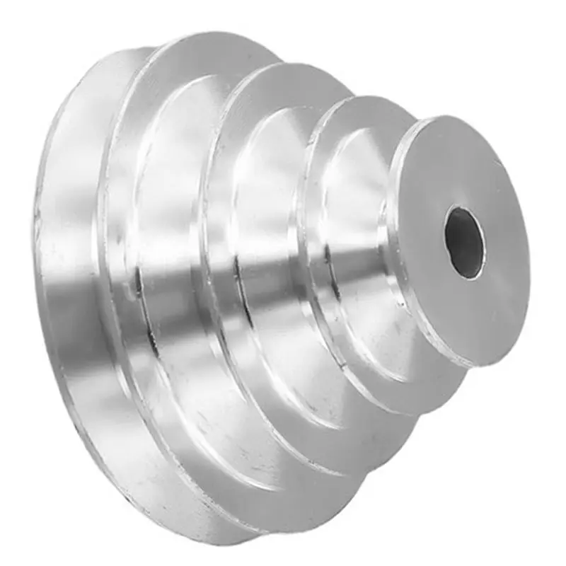 AEE6-For Z4116 High Pedestal V-Shaped Pulley Wheel Pagoda Pulley Wheel Drill Press Motor Drive 5 Step Pulley