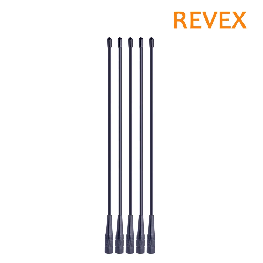 REVEX REH-771 SMA-Male Antena de rádio em dois sentidos Walkie Talkie 144/430MHz 20W 2.15dBi para Baofeng HYT Woxun LINTON Nagoya