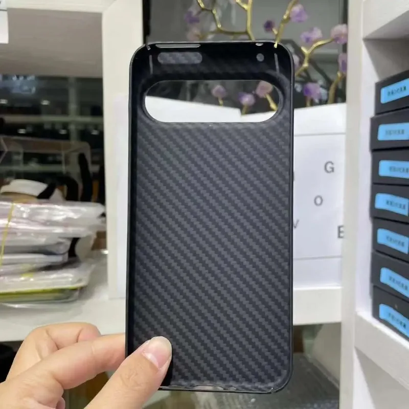 For Google Pixel 9XL Carbon Fiber Case Cover Aramid Fiber Ultra-thin Phone Case for Google Pixel 9XL Phone Accessories