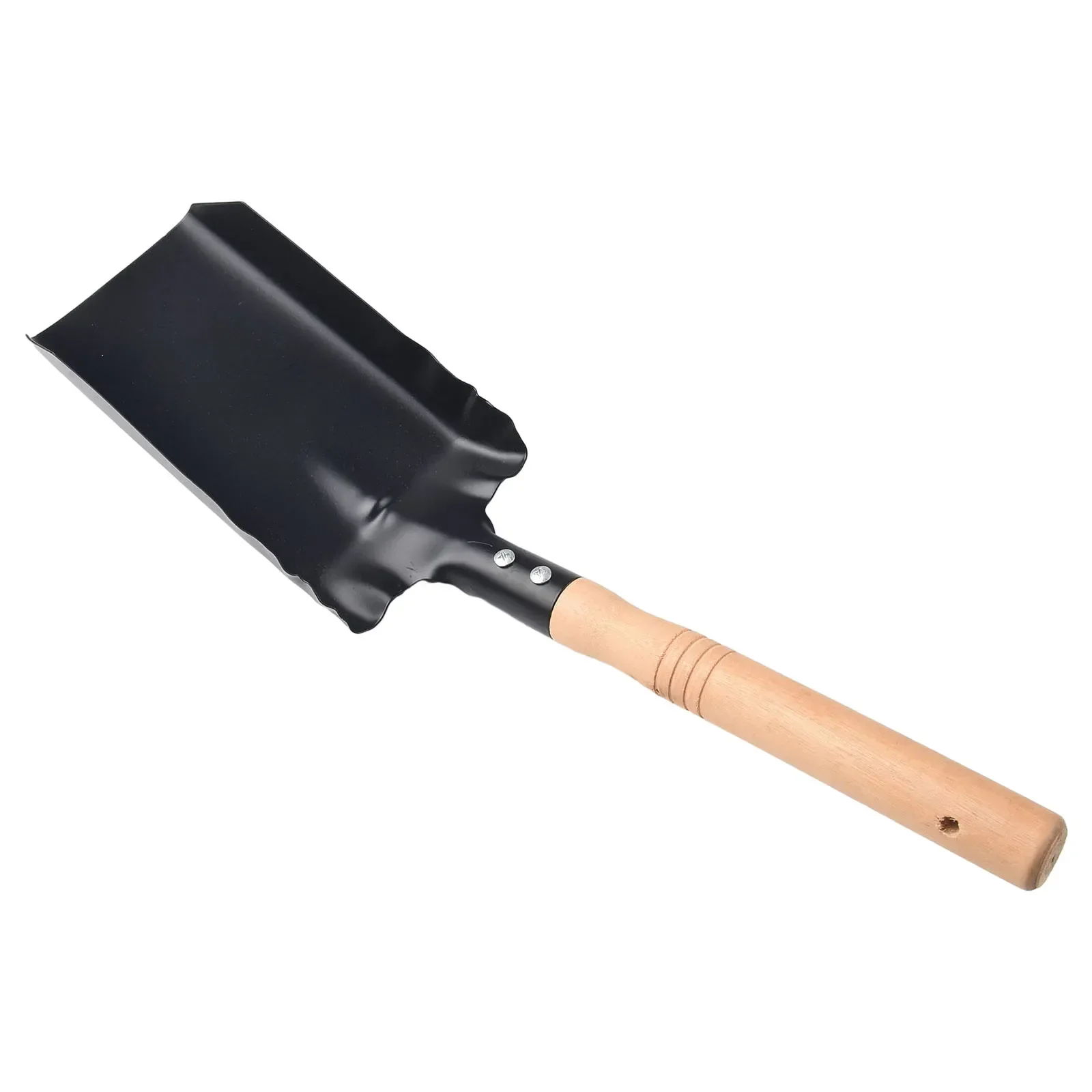 Spade Wooden Handle Brush Plant Brown Hair Wood 33x8cm 37x10cm Carbon Steel Home Cleaning Light Fireplace Cleaning