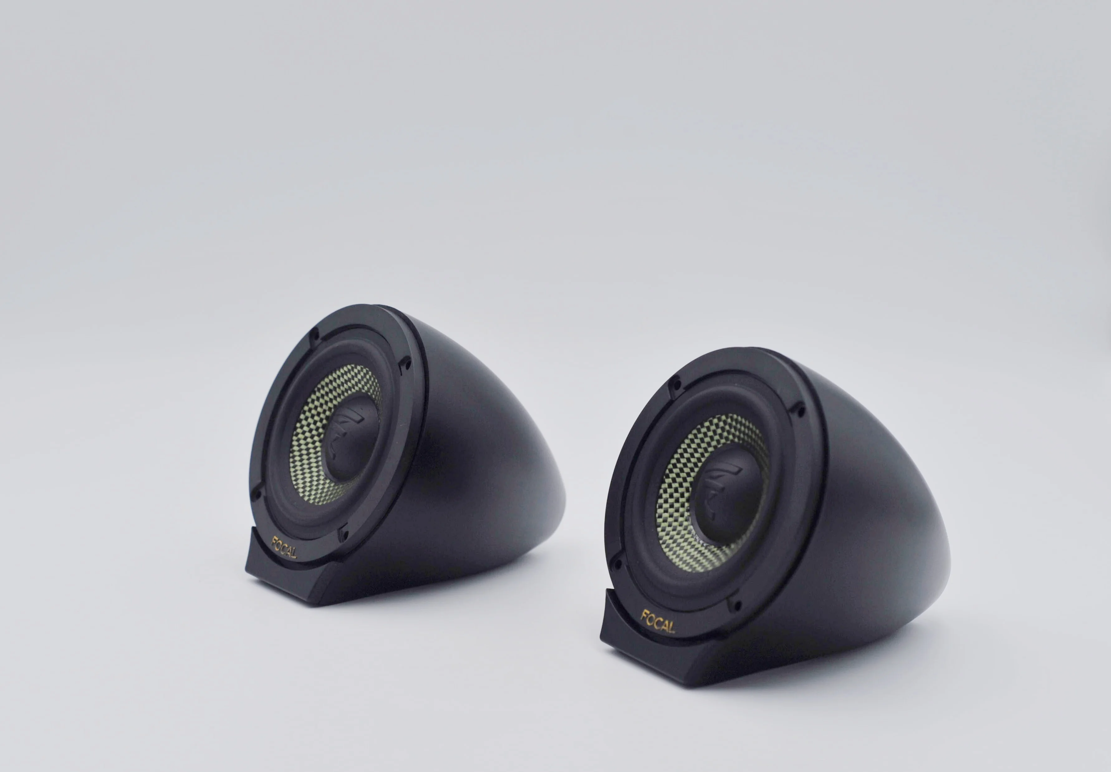 2PCS Car Audio 3.5-Inch ACCESS 165GL2 Medium Speaker Original Car Main Engine Directly Push Hi-Fi Audio Dashboard Base