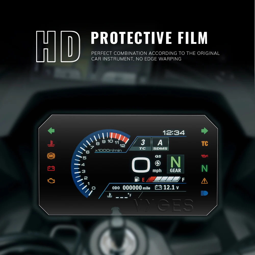 For Suzuki GSX-8R GSX-8S GSX8R GSX8S V-Strom 800 1050 DE VStrom DL800 DL1050 2023- Dashboard Screen Protector Instrument Film