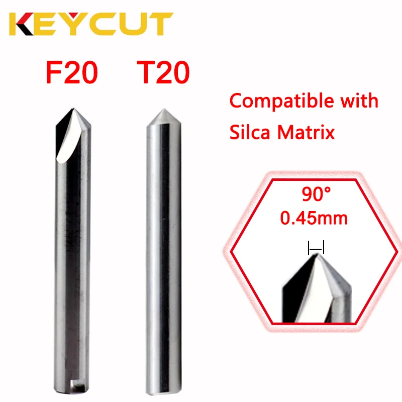 SILCA Cutter 90° F20W T20 Fits SILCA MATRIX Key Duplicating Machine Aftermarket Locksmith Tools