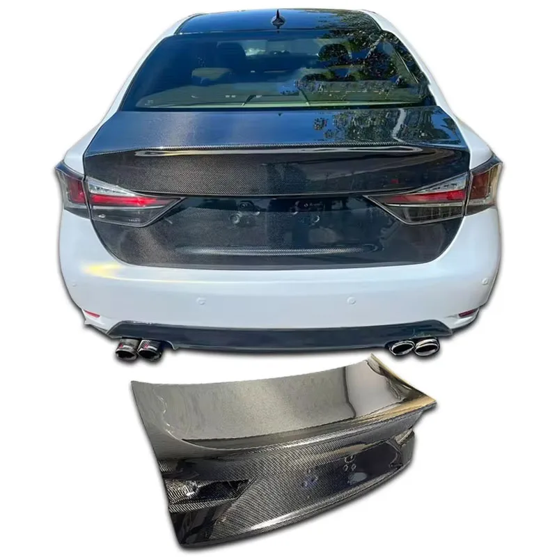 

Car Trunk Is Suitable for 2012-2018 Lexus GS250 Gs350 Gs450 Carbon Fiber Trunk Spoiler Lexus GS Body Kit