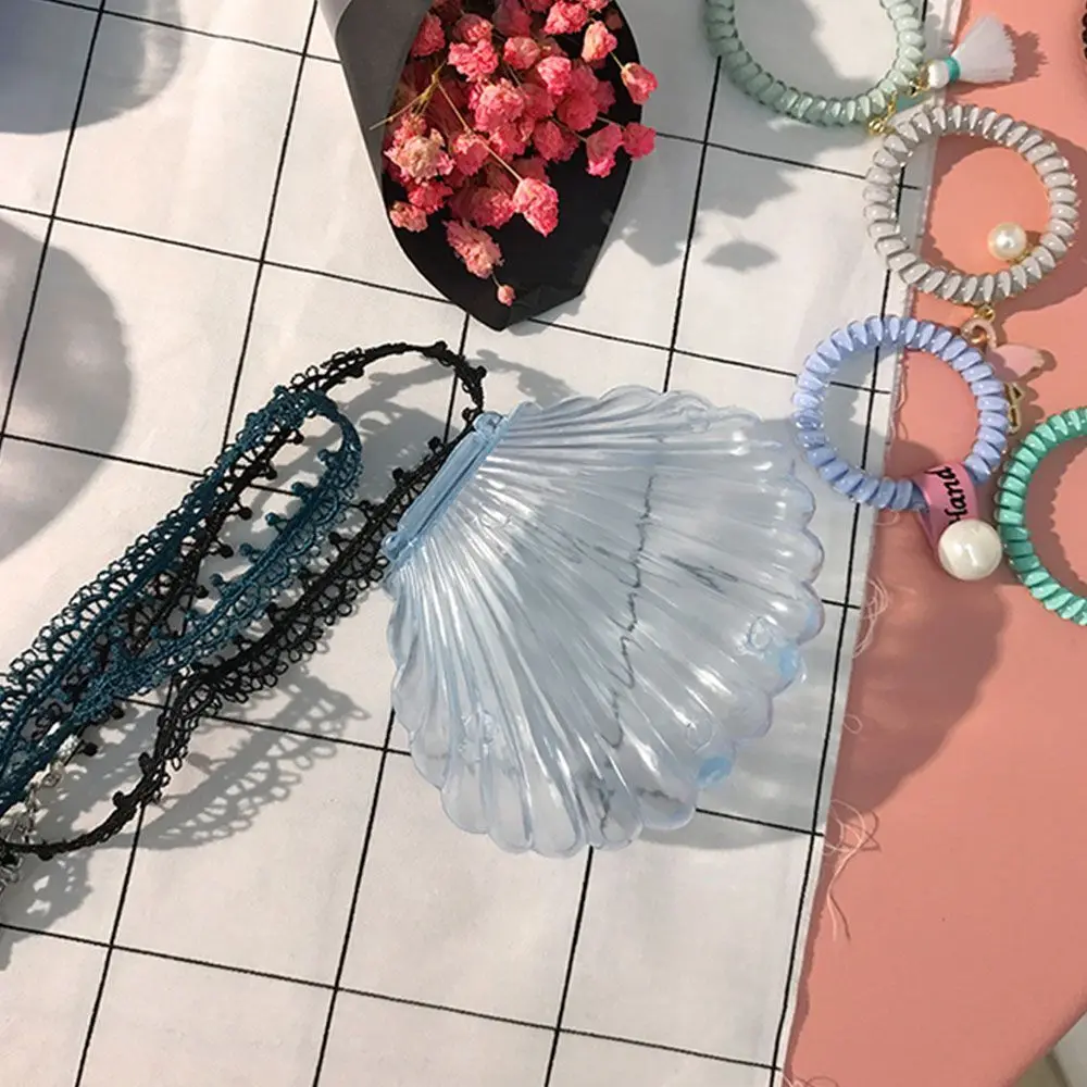 Creative Seashell Shape สร้อยข้อมือต่างหูกล่องเครื่องประดับของขวัญกล่อง