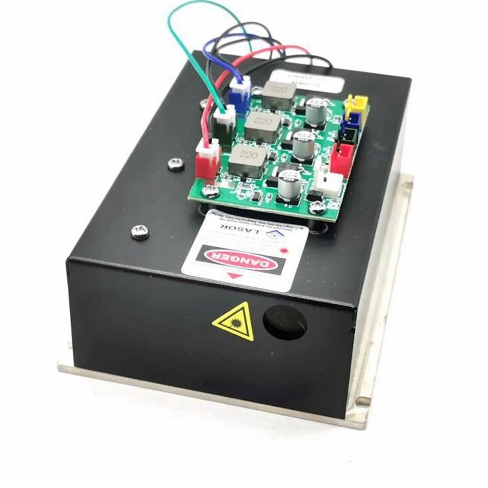 DC12V RGB 8W Powerful 8000mw Red Green Blue Combined White Laser Module  Stage Lamp Analog Control