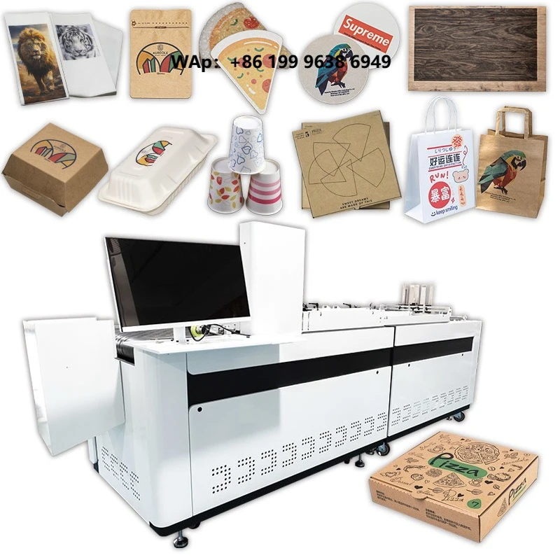 ChiCai High Speed Industrial Inkjet Flatbed Printer Automatic Single Pass Printer One Pass Printer Compatible With Printhead