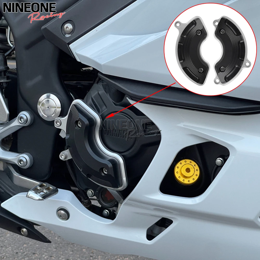 

For YAMAHA YZF R3 R25 MT03 MT25 Fairing Frame Sliders Crash Pad Case Stator Protector YZF R3 2019-2023 Engine Guard Slider Set