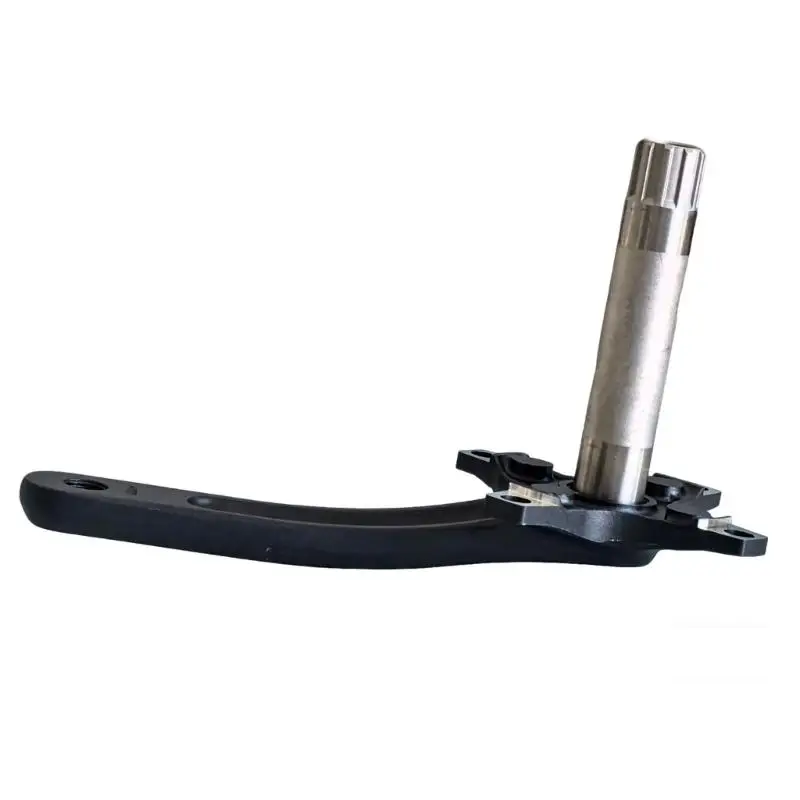 

High Strength Aluminum Alloys 170mm Bike Right Cranks Leg Hollow 10 Grooves Crankset for Enhanced Stability K1YF