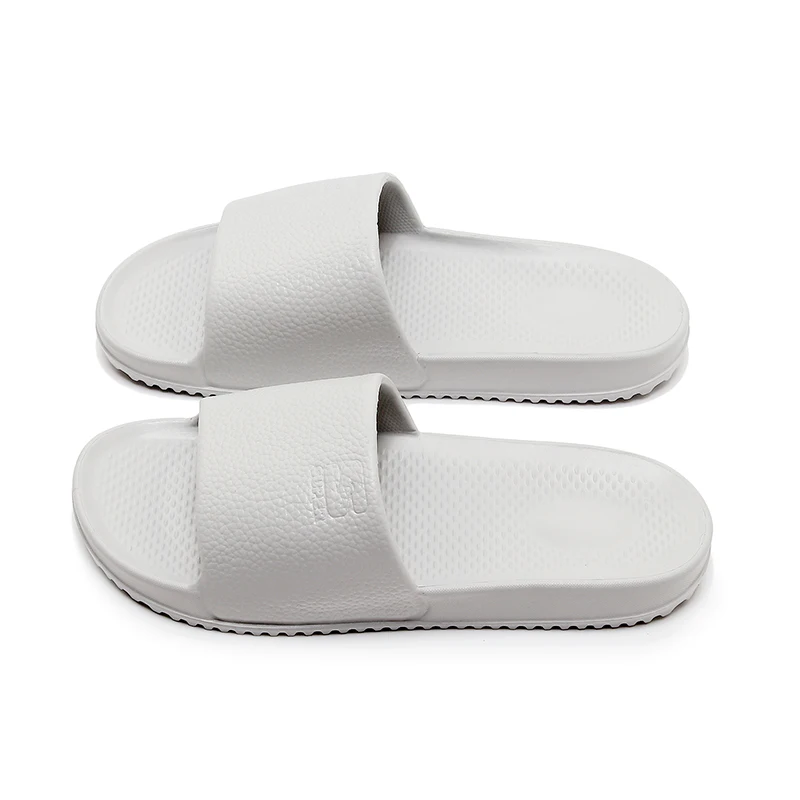 GUOLUOFEI Non-Slip Bathroom Slippers Women Men EVA Comfortable Cloud Slides Summer Solid Color House Shoes Man Slippers