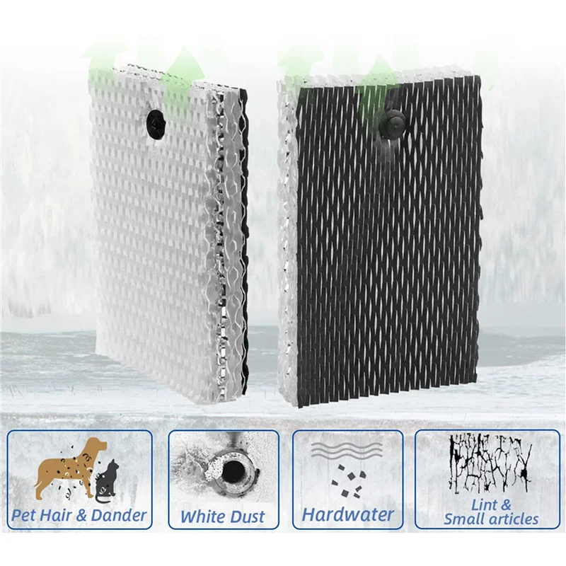 X09A HWF100 مرطب الفتيل فلتر E بدائل لمرطبات هولمز HWF100-UC3 Bionaire BWF100 - 12 عبوة