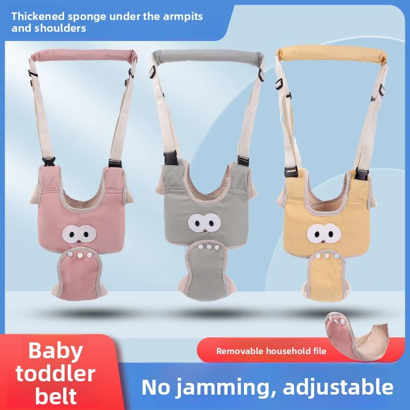 

Baby Walking Harness Anti-Chafing - Toddler Anti-Fall Assistant Waist Support Leash for Infant Learning to Stand & Walk