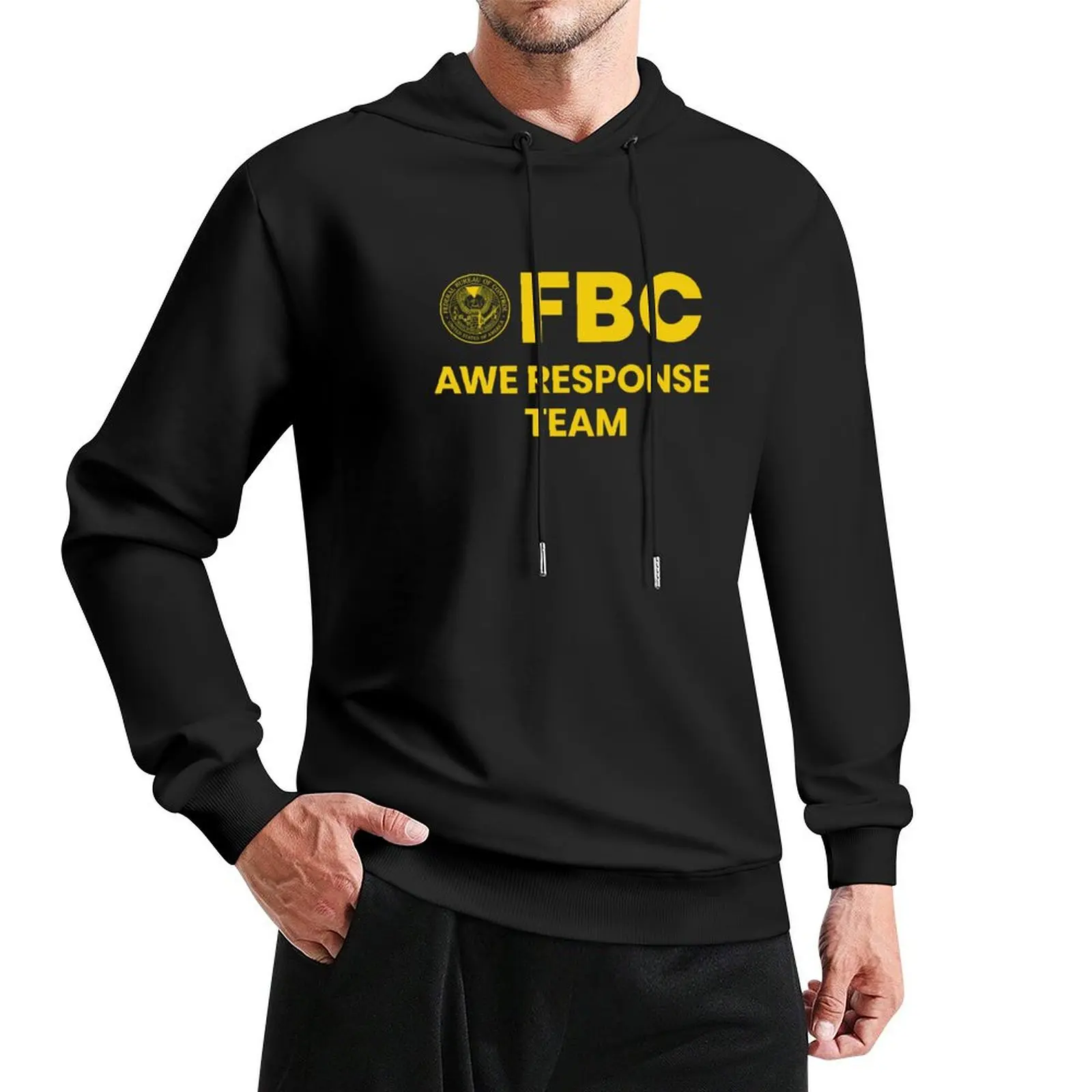 Federal Bureau of Control - AWE Response Team Pullover Hoodie hooded shirt clothes for men autumn jacket men hoodie man