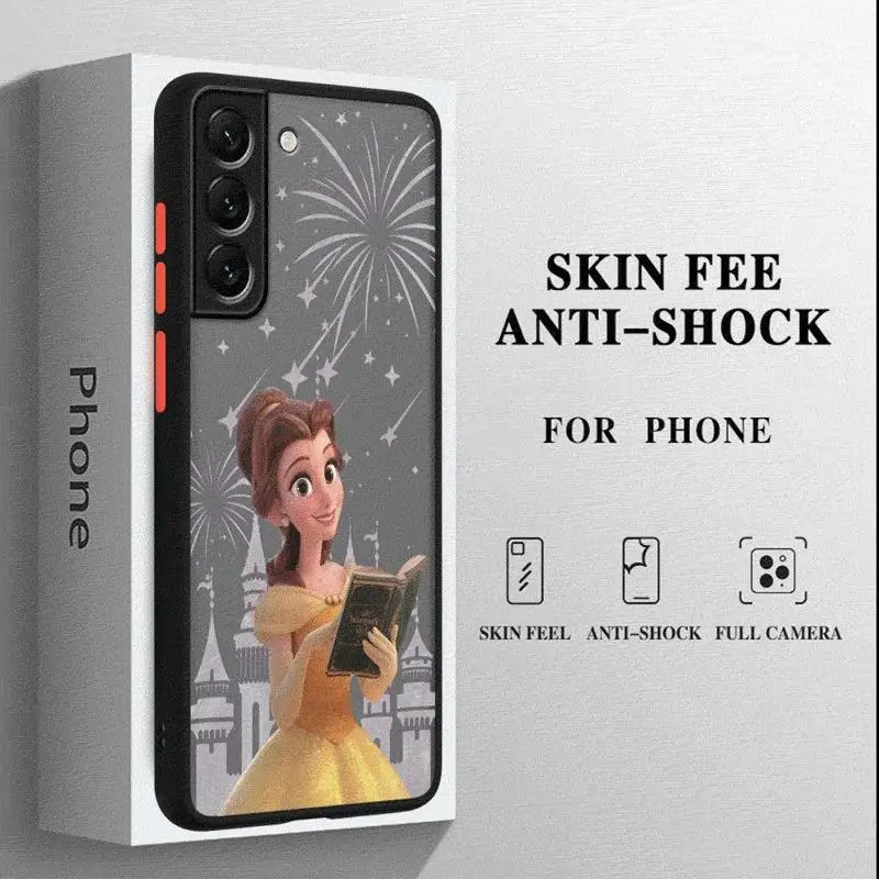 Disney Cartoon Princess for Samsung Galaxy A13 A14 A22 A23 A24 A32 A33 A34 A52 A53 A54 A72 A73 5G Phone Case Shockproof fundas