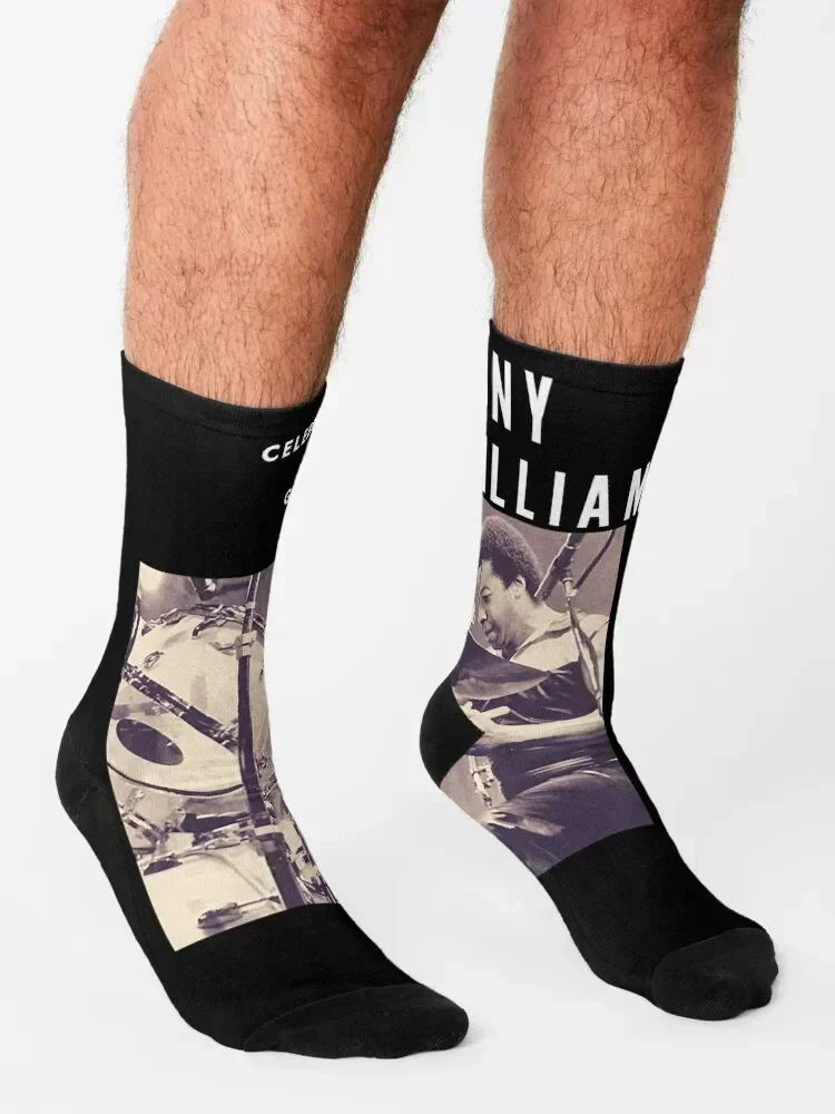 جوارب توني ويليامز Great Jazz Drummer Musician خفيفة الوزن للمشي لمسافات طويلة، الكثير من جوارب Run Boy Socks النسائية #3