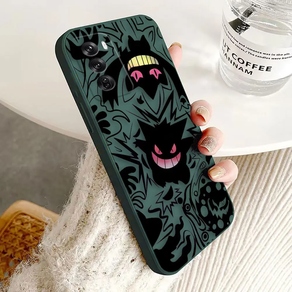 P-Pokemon G-Gengar مخصص صور جراب هاتف ل ممن لهم رينو 13 13F 12 10 8 8T 7 7Z 6 6Z 5 5F 4 4F 3 2F 2Z A7 A5 حافظة شل