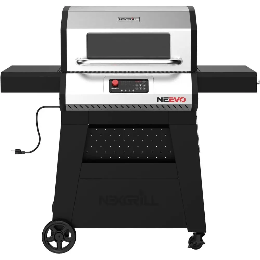 

44,000 BTU 2-Burner Propane Grill with 714 Sq In Cooking Area, Cast Iron Grates, and App Control