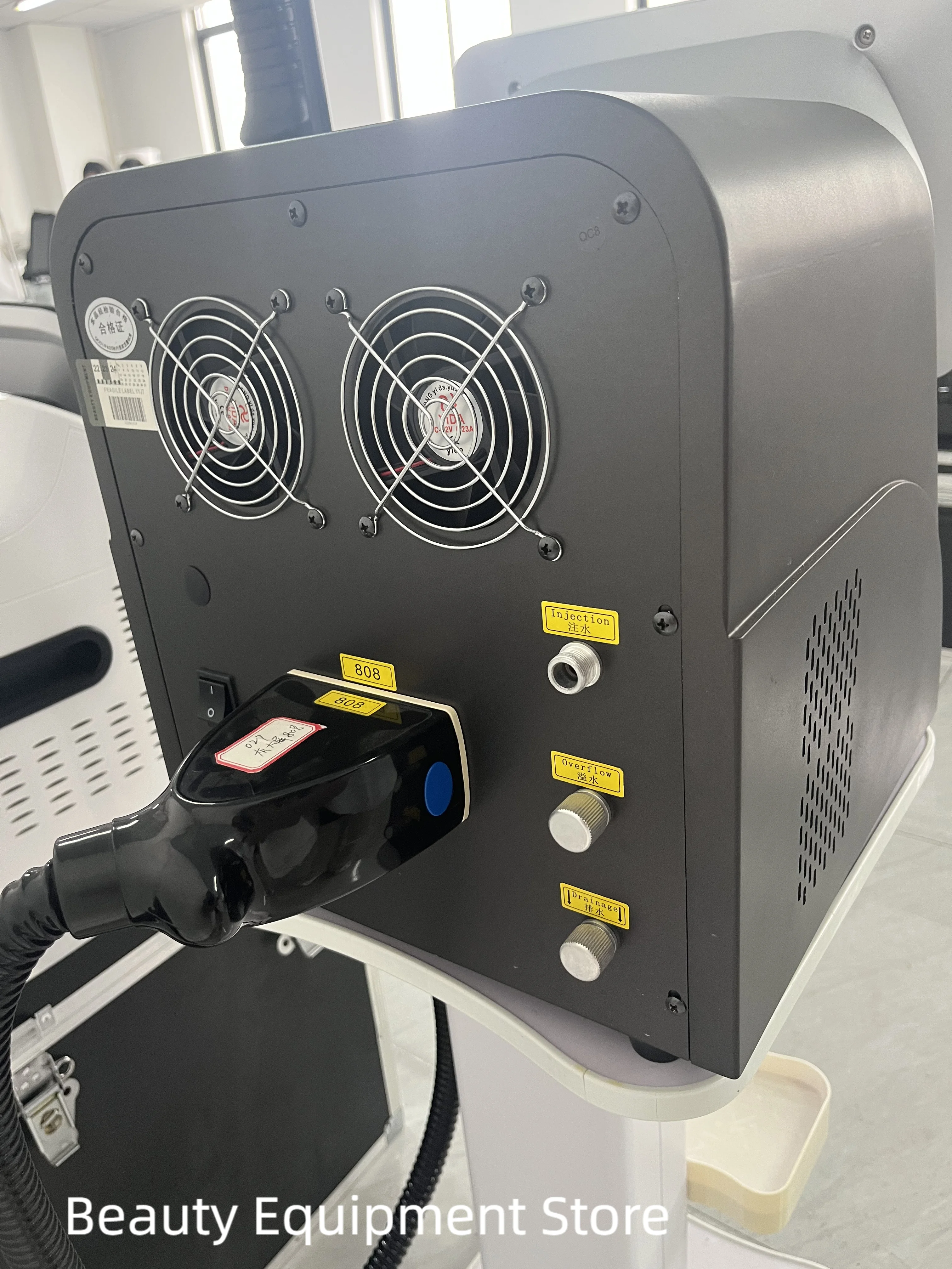 Laser Hair Removal Machine Professional Diode Laser Epilator Hair 3 Wavelength 755 808 1064nm Painless Hair Removal