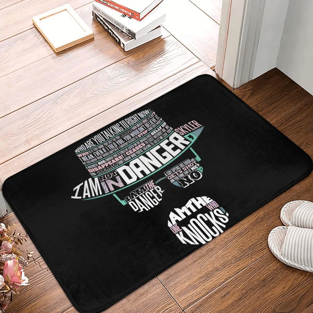 Breaking Bad TV Series Anti-Slip Doormat Living Room Mat One Who Knocks Hallway Carpet Welcome Rug Indoor Decorative