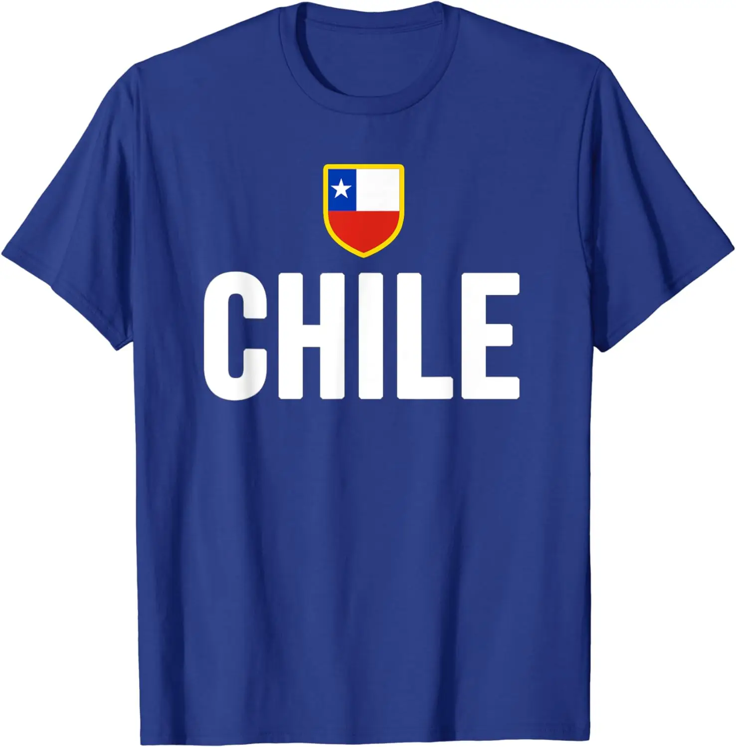 Chile Chilean Flag Souvenir Love Gift T-Shirt for Men Women Teens Comfortable for Sports Travel Holiday Men Clothing