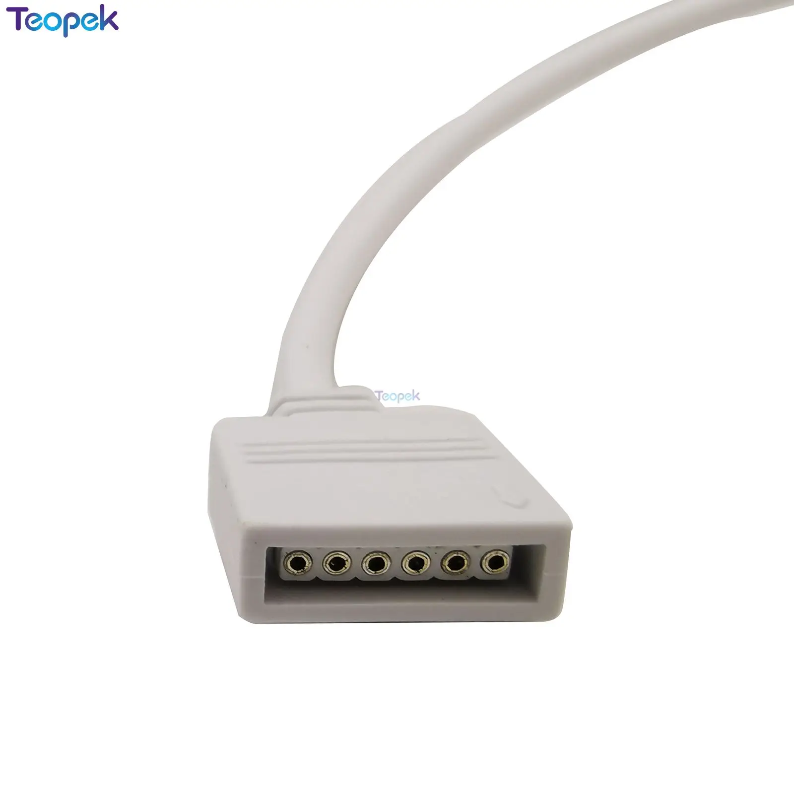 1M 2M 3M 5M 6Pin Rgbcct Extension Wire Kabel Voor Rgb + Cct Led Strip 2.0mm Pin Afstand