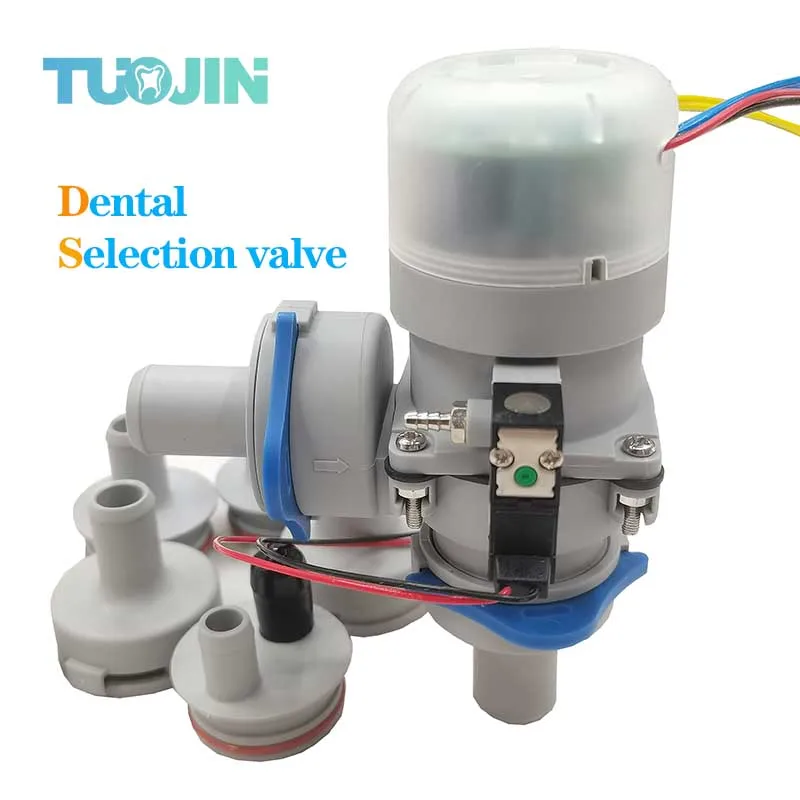 2023 New Dental Electric Selection Valve Suction Electric Control Position Selection Valve selection valve for Dental Suction