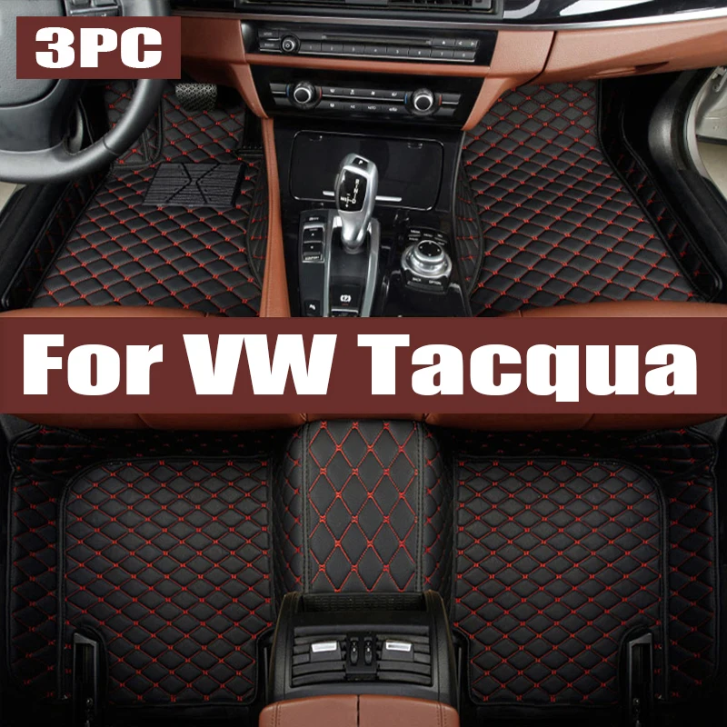 

TPE Custom Car Floor Mats For VW Tacqua 2020 2021 2022 2023 Waterproof Carpet Auto Interior trunk mat