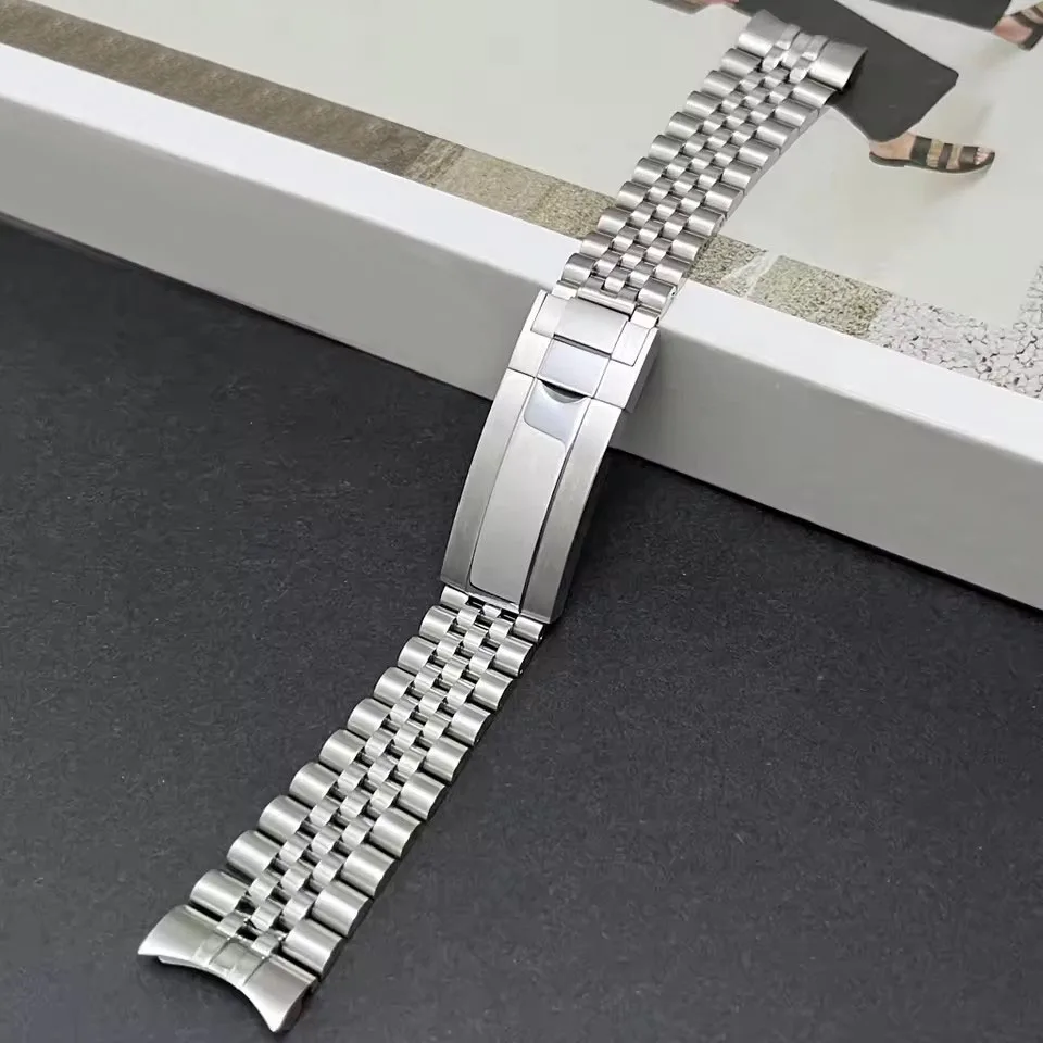 

904 Jubilee Watch Bands For Rolex Sub GMT Yacht Daytona 20mm 21mm Men Strap Luxury watch chain Mod Parts Replacement Accessories