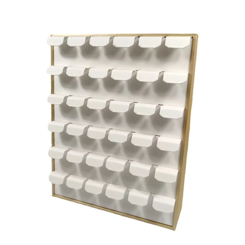 

High-grade vertical stud earrings display rack, necklace display plate, jewelry and earring storage rack.