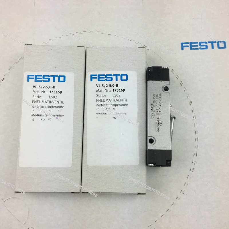 

Новый оригинальный вентиль управления воздуха FESTO VL-5/2-5,0-B 173169