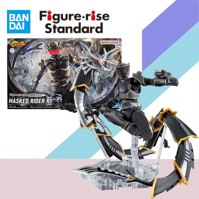 

Bandai Original Figure-rise Standard FRS PB Limited Kamen Rider Anime Model RYUGA Figure Assembly Model Kit Toy Gift for Kid