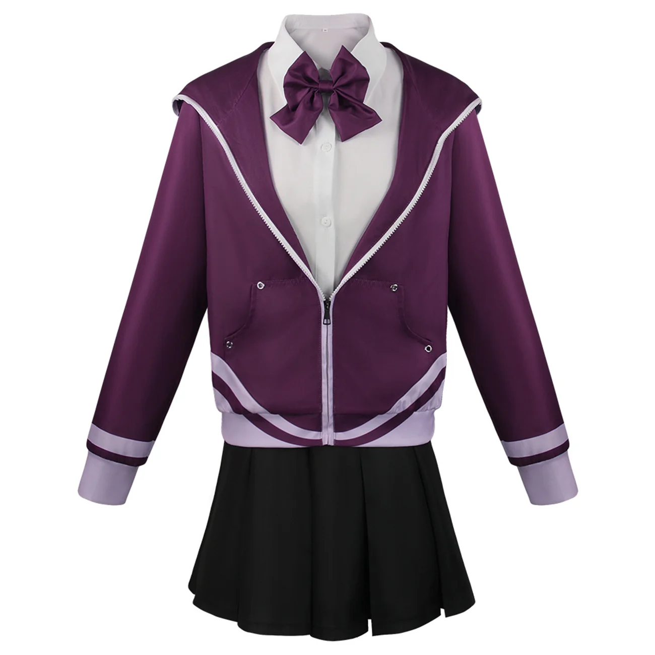 

Anime Cos Shinjou Akane Cosplay Costume Party Uniform Full Set Female Suit