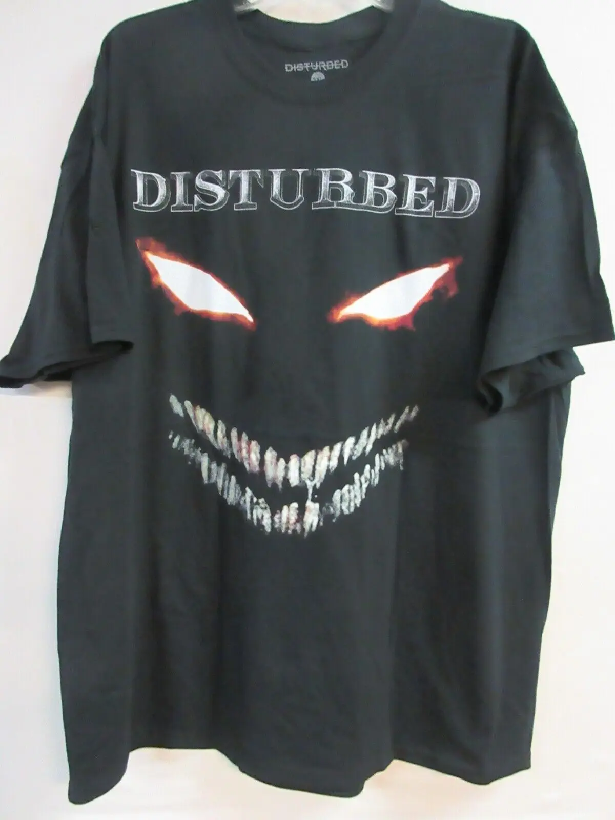 

DISTURBED OFFICIAL MERCH 2023 SCARY FACE BAND CONCERT MUSIC T-SHIRT 2XL / XXL