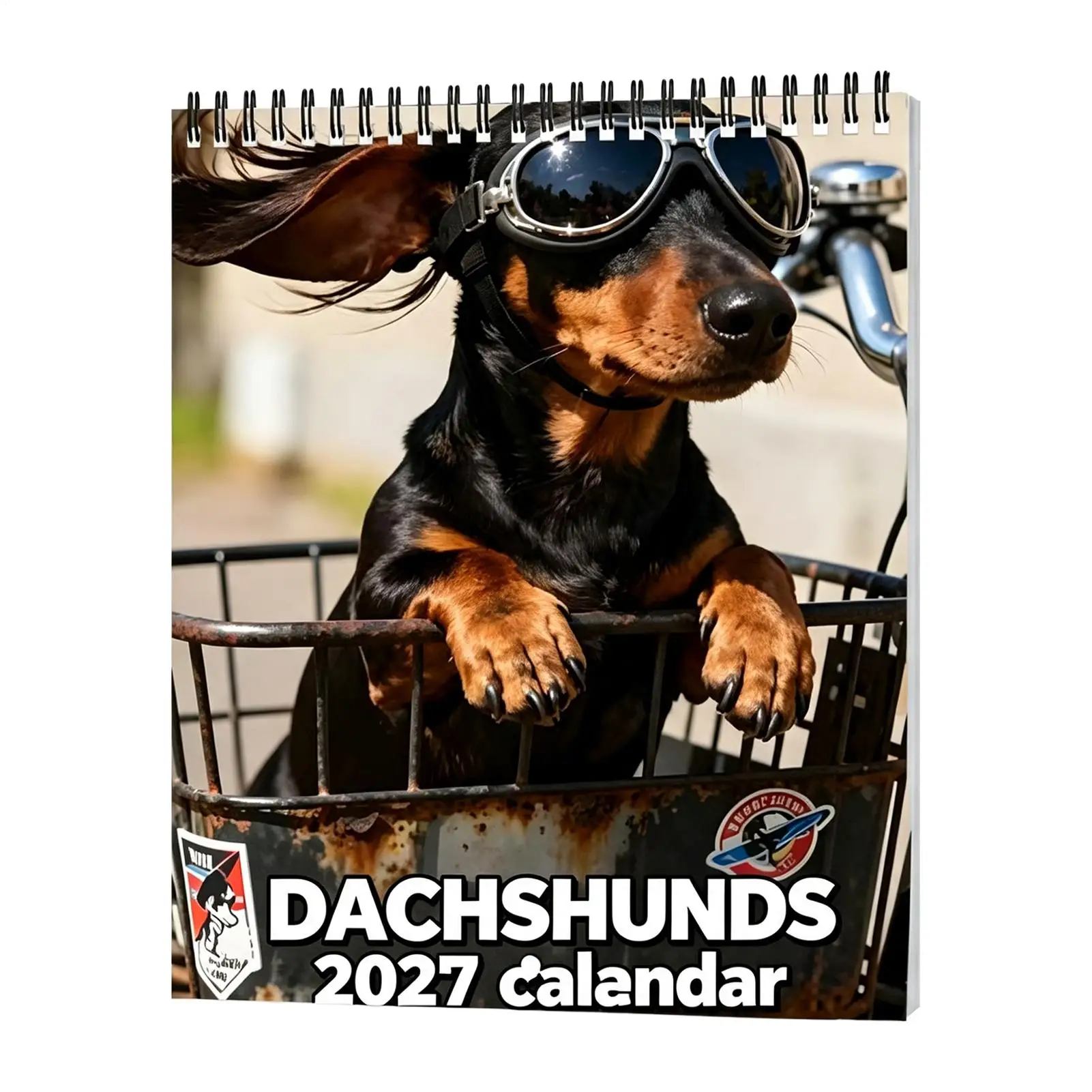 Wall Calendar 2027 Hangable Funny Jan-Dec Monthly Planner Nature Dog Planner Calendar For Office School Reading Study Task