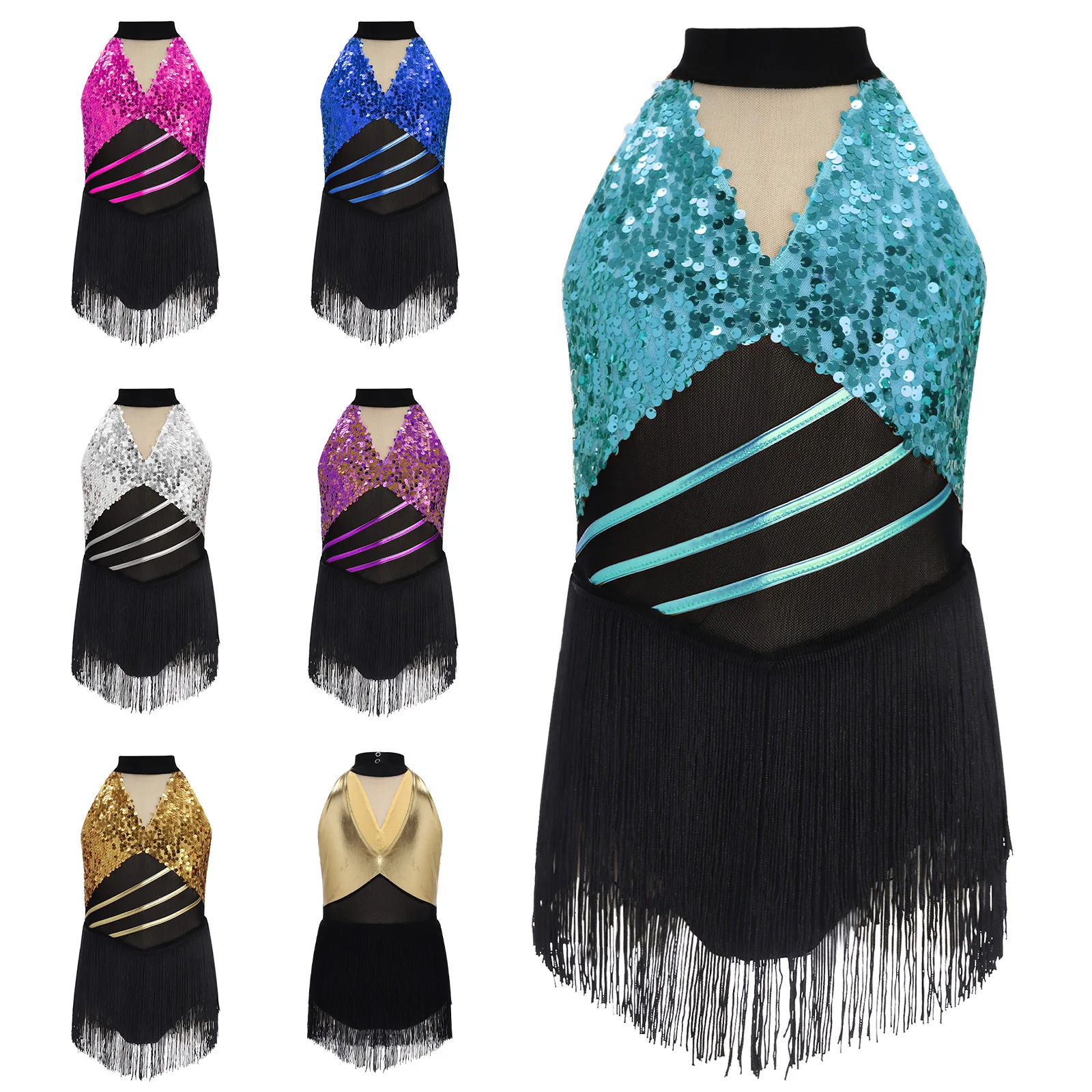 Thumbnail 2 - #56 Latin Dance Dress Costumes Comparison Guide
