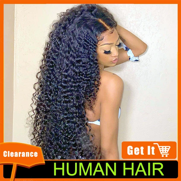 

Парик с глубокой волной и кружевной передней частью 5x5 для женщин, кудрявый парик HD с прозрачной сеткой для чернокожих женщин, для повседневного использования и вечеринок