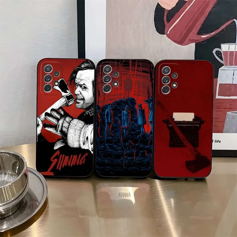 The Shining Stanley Kubrick Movie Phone Case For Samsung S23 S30 S22 S21 S20 S9 S10 S8 S7 S6 Pro Plus Edge Ultra Fe Coque