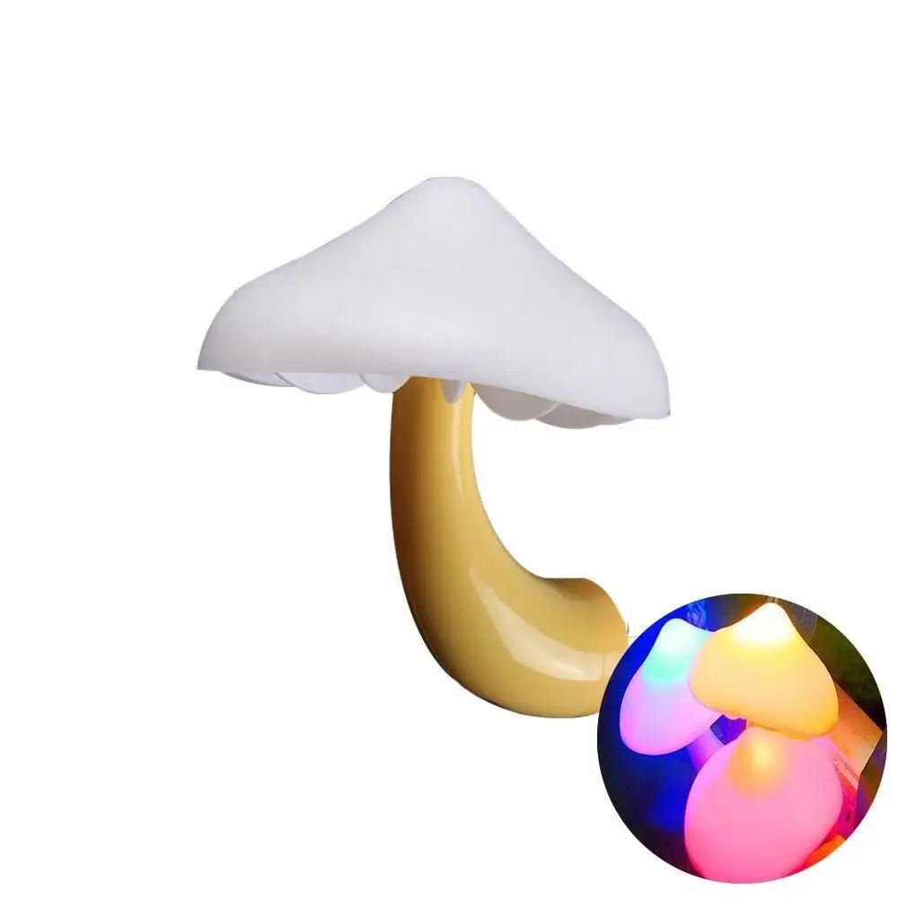 

Room Lighting Mushroom LED Night Light Intelligent Children Staircase Lighting Cabinet Home Decor Night Lamp