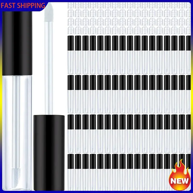 

Горячий тренд-100 шт. 10 мл пустые тюбики для блеска для губ пустые контейнеры для блеска для губ прозрачные мини многоразовые контейнеры для блеска для губ бутылки