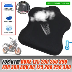 For KTM DUKE390 DUKE250 125 200 DUKE 390 Adventure RC 250 RC390 Motorcycle Accessories Gel Seat Cushion Breathable Air Pad Cover